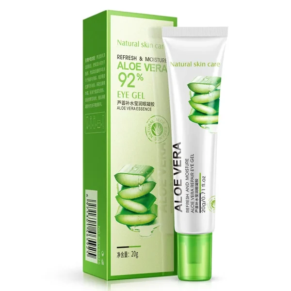 BIOAQUA Aloe Vera Facial Care Sets Moisturizing Face Cream Aloe Vera Firming Eye Cream Eyes Gel Skin Care Products - Image 4