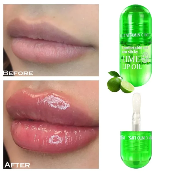 Vitamin E Lip Plumper Serum Lip Maximizer Volumizer Sexy Bigger Lips Plumping Lipstick Reduce Fine Line Moisturizing Serum Oil - Image 3