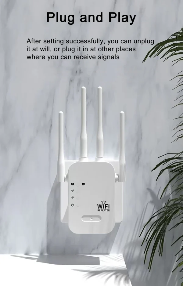 1200Mbps Wireless WiFi Repeater Booster 2.4G/5GHz Wi-Fi Signal Amplifier Extender Router Network Card Computer Accessories - Image 14