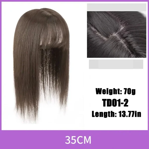 AS  Hair 3D Air Hair Bangs Fringe Clip In Bangs Hair Extensions Wigs Hair Pieces Bangs Toupees Toppers For Hair Loss - Image 38