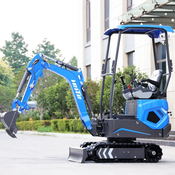 Home Tool 1.2 Ton Hydraulic Small Excavator 1200kg Agricultural Orchard 1ton Trench Digger Diesel Customized Mini Excavator - Image 4