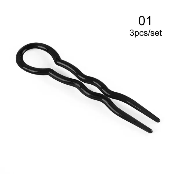 Fashion U Shape Hair Clip Styling Tools Magic Bending Hairwear Convenient Simple Hair Stick Women Hairpin Hair Accessories - Image 7