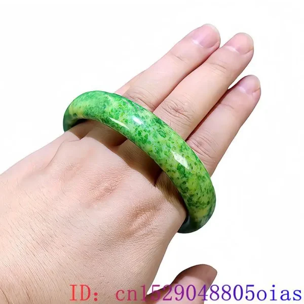 Real Jade Bracelet Bangles for Women Gift Designer Talismans Charm Vintage Real Accessories Natural Jewelry Gemstone Men - Image 25