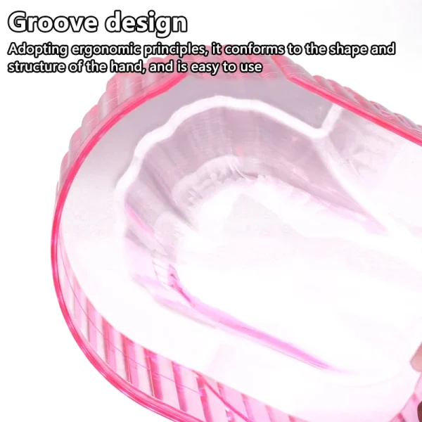 Nail Soaking Bowl Acrylic Soak Off Gel Polish Dip Powder Remover Manicure Bowl For Home Bowl For Nail Art Hands Gel Soak Off - Image 11