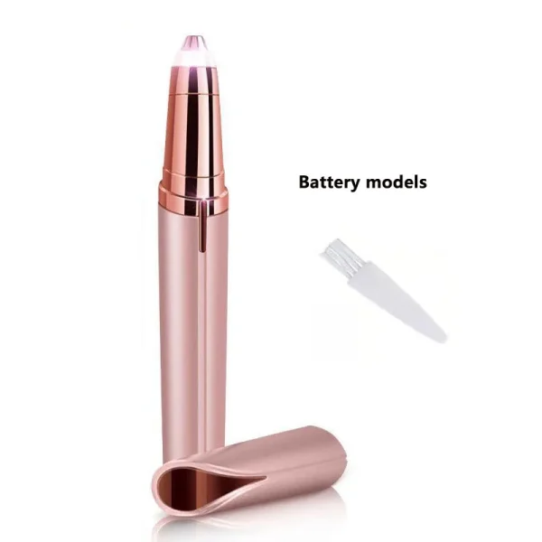 Electric Eyebrow Trimmer Painless Eye Brow Epilator For Women Makeup Mini Razors Portable Facial Hair Removal Shaver - Image 7