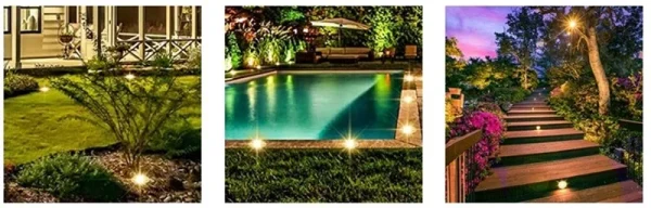 Outdoor In-ground Light LED Underground Lamp 10W IP65 Waterproof Garden Path Step Deck Landscape Lighting Spotlight Warm White - Image 11