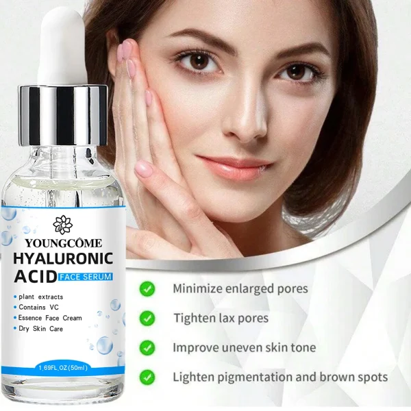 Hyaluronic Acid Facial Essence Deep Moisturizing Facial Skin Essence Korean Skin Care Products - Image 5