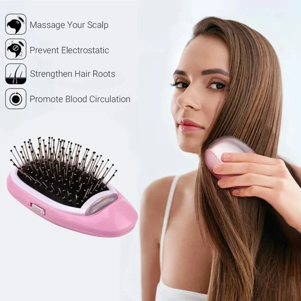 Hotsale Relaxation Hairbrush Antistatic Ionic Hair Brushes Massage Relieve Headaches Reduce Hair Frizz Comb Gift Dropshipping - Image 2