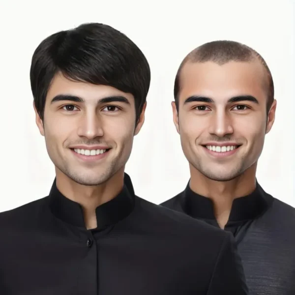 Hair Extensions Synthetic Daily Use Handsome Male Wigs Natural Breathable Head Cover Short Straight Wig Hair Hat For Men