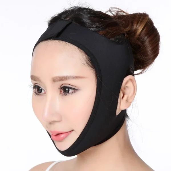 Elastic Face Slimming Bandage V Line Face Shaper Women Chin Cheek Lift Up Belt Facial Massager Strap Face Skin Care Tools Beauty - Image 4