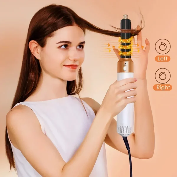 Professional 5-in-1 Hair Straightener Multi Functional Dyson Airwraps Hair Dryer Automatic Curler Straightening Comb - Image 3