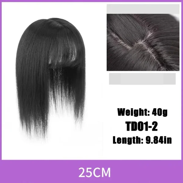 AS  Hair 3D Air Hair Bangs Fringe Clip In Bangs Hair Extensions Wigs Hair Pieces Bangs Toupees Toppers For Hair Loss - Image 40