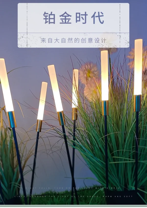 Solar Reed Lights Outdoor Waterproof Lawn Light Led Garden Lamps Villa Park Decorative Landscape Lights - Image 13