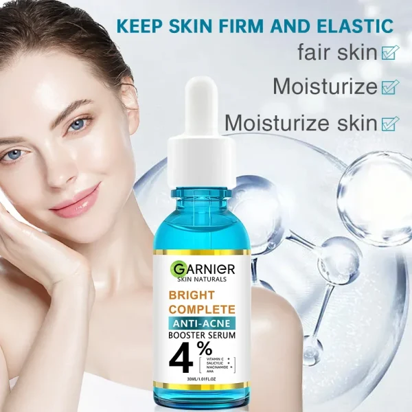 30ml Whitening Essence Removes Acne Marks Comedones Blackheads Facial Repair Serum Shrinks Pores Moisturizes Essence