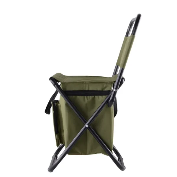 Outdoor Folding Chair 200kg Large Weight Bearing Leisure Camp Ice Pack Chair with Storage Bag Backrest Insulation Fishing Chair - Image 16