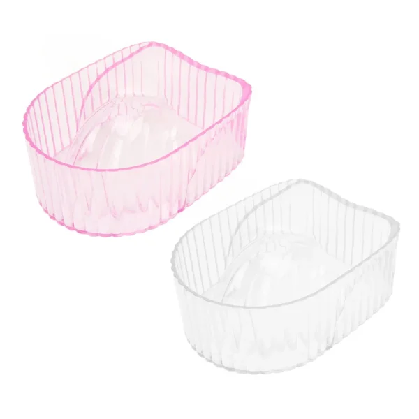 Acrylic Hand Soaking Bowl for Manicure - Dead Skin Softener & Nail Cleaning Tray - for beauty Salon Tool Accessories - Image 9