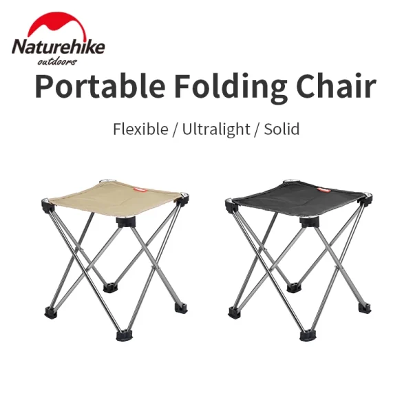 Naturehike Ultralight Aluminum Alloy Portable Fishing Chair Outdoor Folding Bench Stool Picnic 900D Oxford Cloth Camping Supplie - Image 2