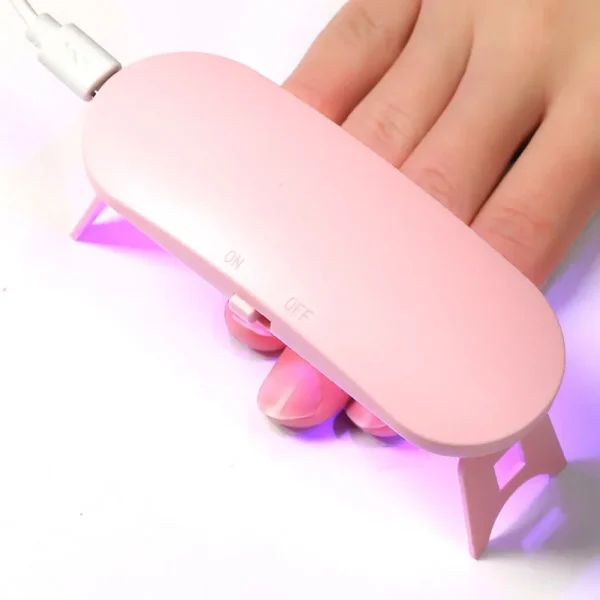 LULAA Mini Portable Nail Lamp Usb Uv Led Lamp Gel Polish Drying Lamp Professional Nail Art Accessories And Tools Equipment - Image 5