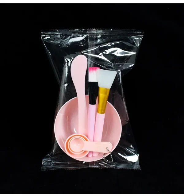 Facial Brush Mask Bowl Spoon Set Mask Brush Bar DIY Beauty Tools Mixing Tools Skin Care Makeup Supplies Woman Facial Tools - Image 26