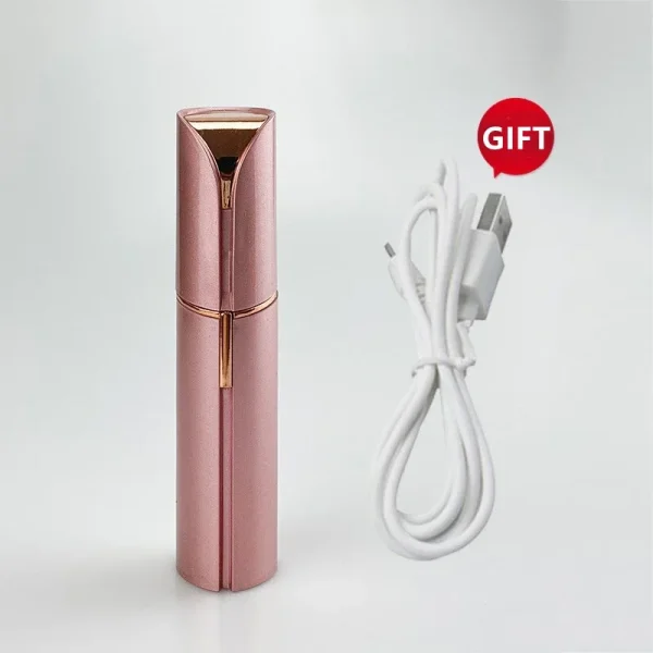 Epilator Face Hair Removal Lipstick Shaver Electric Eyebrow Trimmer Women Hair Remover USB Charging Mini Shaver Epilator - Image 7