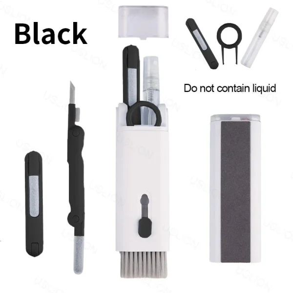 7 in 1 Cleaning Kit Computer Keyboard Cleaner Brush Earphones Cleaning Pen For Headset IPad Phone Cleaning Tools Keycap Puller ﻿ - Image 13