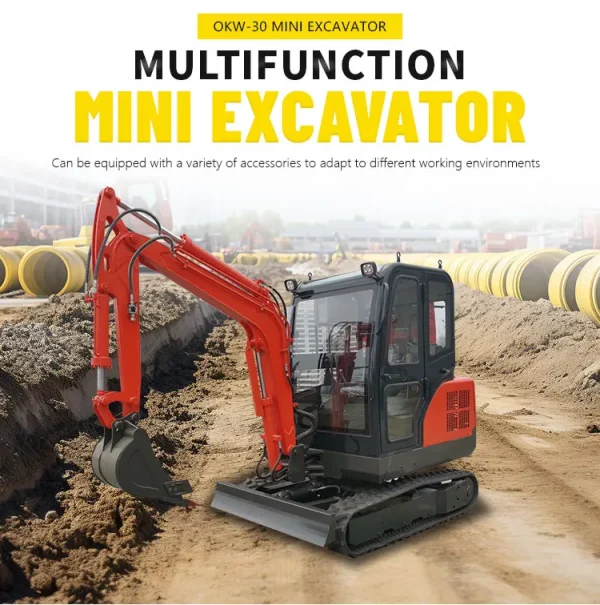 New Mini Excavator with Euro V Engine Customized Product Made in China for Sale - Image 8