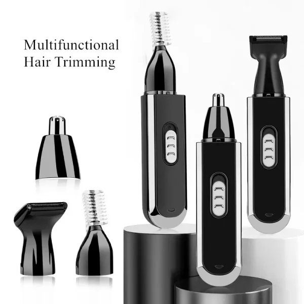 Nose Ear Hair Trimmer Cutter Clippers Grooming Set Professional Barber Razor Men'S Electric Shaver Women Eyebrow Cutting Machine