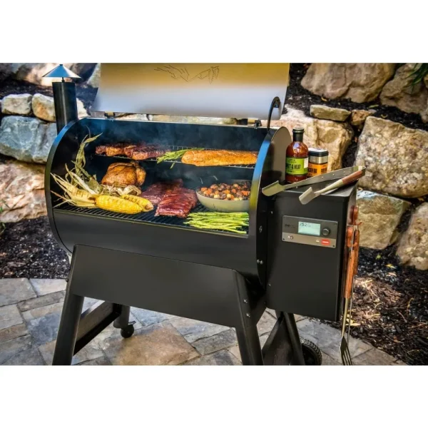 Pro 780 Electric Wood Pellet Grill and Smoker with WiFi and App Connectivity, Bronze - Image 4