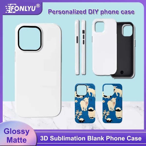 Fonlyu 3D Sublimation Vacuum Machine for iPhone 15 14 13 12 11 Pro Max X XS Heat Transfer Printer Printing Phone Cases Cover DIY - Image 11