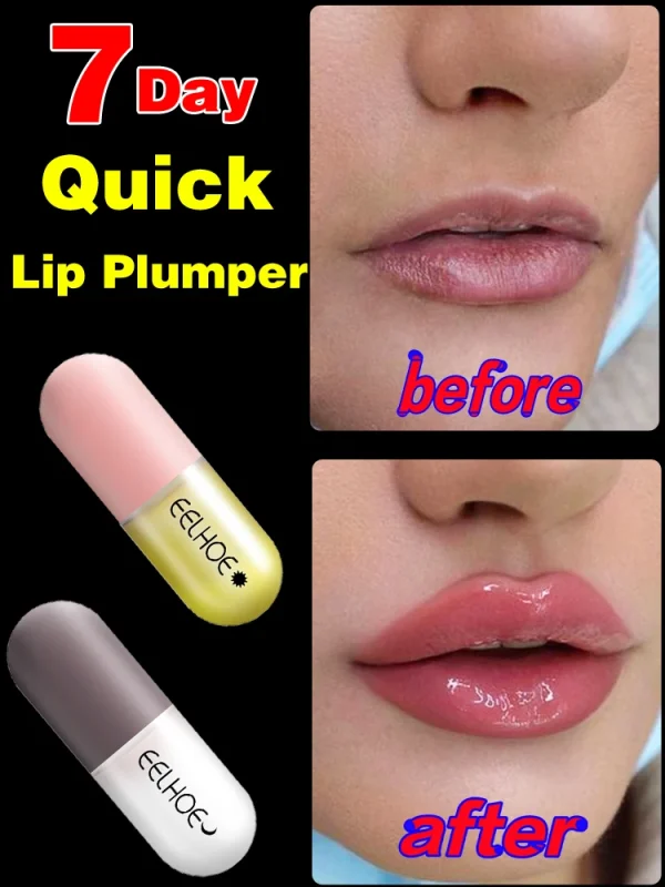 Lasting Lip Plumper Serum Increase Lips Elasticity Instant Volumising Reduce Fine Lines Moisturizing Nourish Care - Image 2