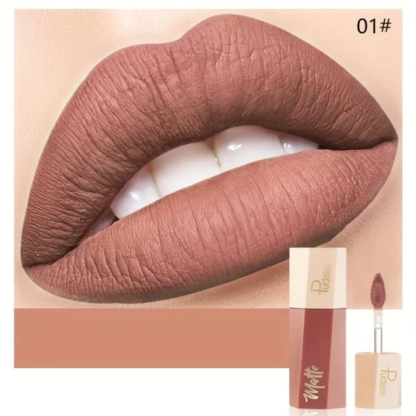 Christmas Lip Makeup 14 Color Super Matte Velvet Long Lasting Lip Gloss Liquid Lipstick Lip Cream Gift for Girls - Image 6