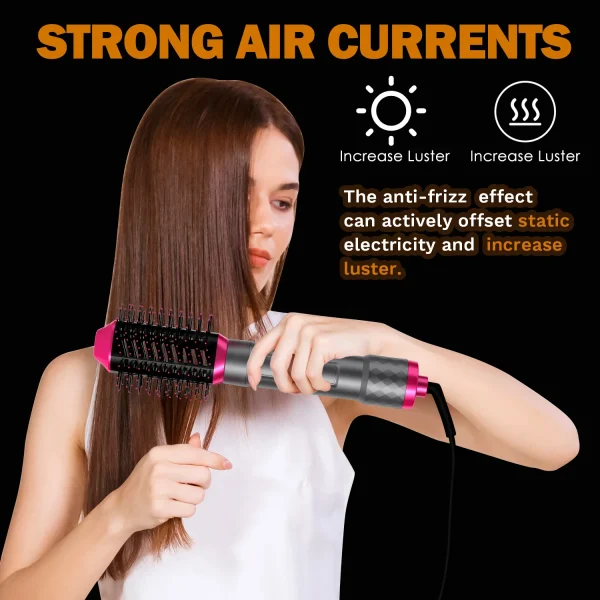 Hair Dryer Brush Salon Professional Hair Dryer Volumizer Hot Air Brush One-Step Hair Dryer And Volumizer Styler and Dryer Blow - Image 10