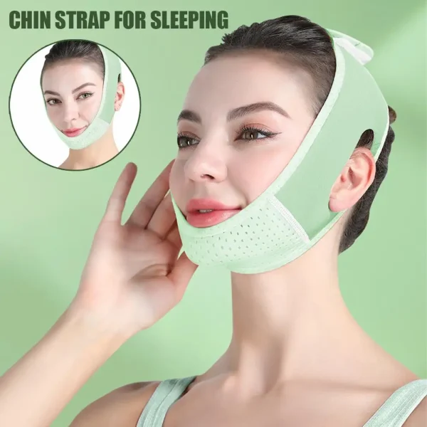 Face Slimming Strap Reduce Double Chin Lift V Face Stickers Anti Bandage For Face Strap Belt Mask Lift Oval Mask Face - Image 2