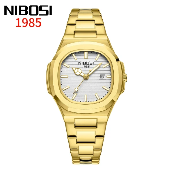 NIBOSI Luxury Watch for Women Waterproof Stainless Steel Quartz Ladies Watch High Quality Women's Watches Elegant Female Clock - Image 10