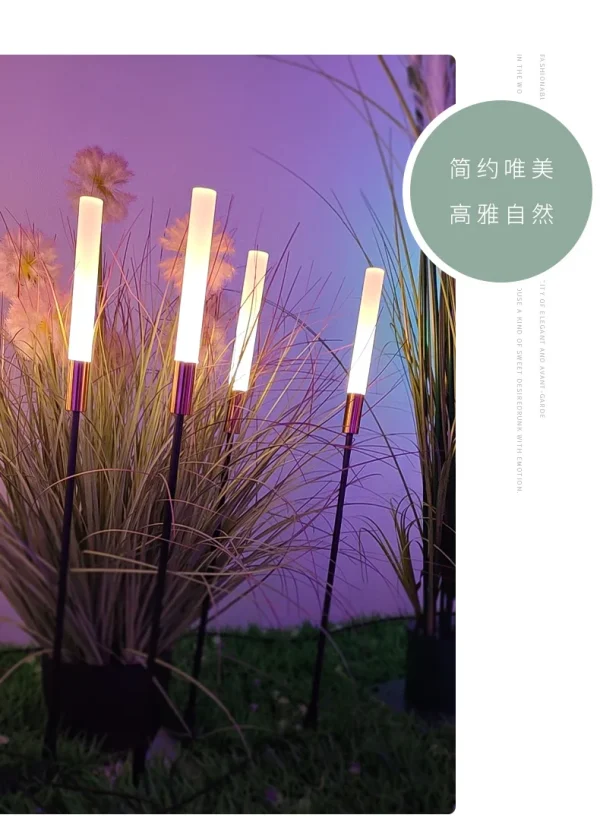 Solar Reed Lights Outdoor Waterproof Lawn Light Led Garden Lamps Villa Park Decorative Landscape Lights - Image 21