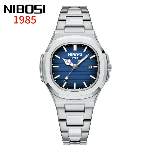 NIBOSI Luxury Watch for Women Waterproof Stainless Steel Quartz Ladies Watch High Quality Women's Watches Elegant Female Clock - Image 9