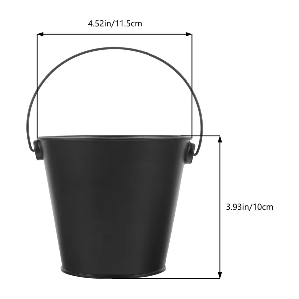 Charcoal BBQ Frying Pan Drip Bucket Barbecue Grill Accessory Grease Garbage Can Reusable Tinplate Child - Image 5