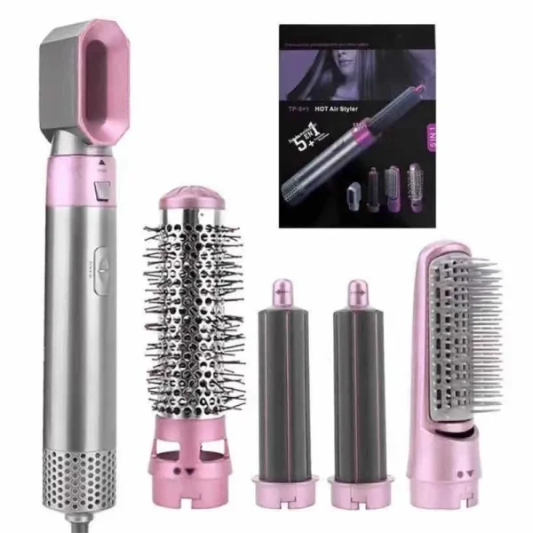 Professional 5-in-1 Hair Straightener Multi Functional Dyson Airwraps Hair Dryer Automatic Curler Straightening Comb - Image 10