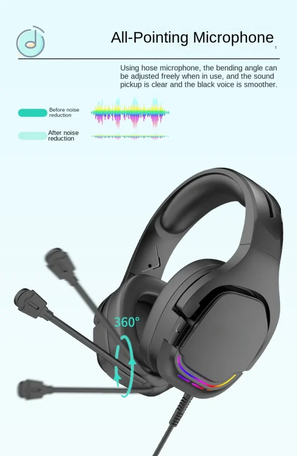 Headset Wired Laptop Computer Special Gaming Electronic Sports Ear-Mounted - Image 13