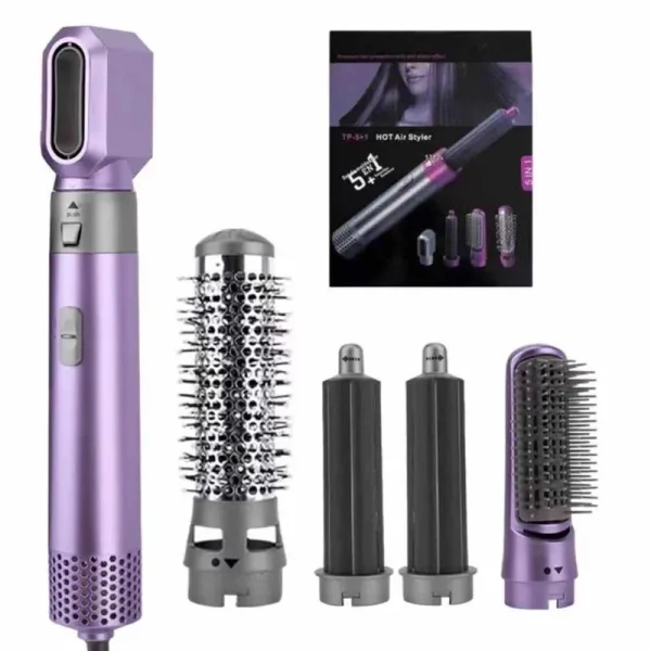 Professional 5-in-1 Hair Straightener Multi Functional Dyson Airwraps Hair Dryer Automatic Curler Straightening Comb - Image 7