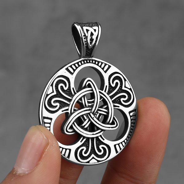 Stainless Steel Vintage Viking Mixed Gold Color Odin Rune Necklace Men Celtic Knot Amulet Pendant Nordic Jewelry as Men’s Gifts - Image 17