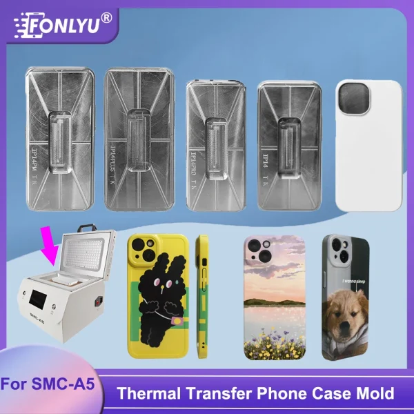 Fonlyu 3D Sublimation Vacuum Machine for iPhone 15 14 13 12 11 Pro Max X XS Heat Transfer Printer Printing Phone Cases Cover DIY - Image 9