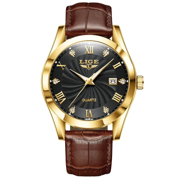 LIGE Women Watch Fashion Leather Military Sport Waterproof Watches For Women Top Brand Luxury Women's Bracelet Watch Reloj Mujer - Image 19