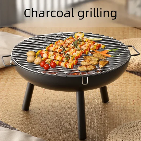 Outdoor Heating Carbon Stove Barbecue Charcoal Stove Barbecue Pot Barbecue Grill Table Stove Cooking Tea Home Indoor Set - Image 3