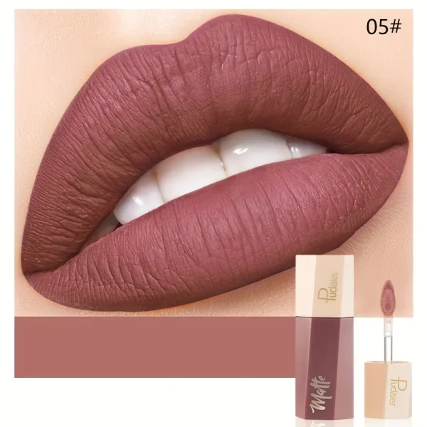 Christmas Lip Makeup 14 Color Super Matte Velvet Long Lasting Lip Gloss Liquid Lipstick Lip Cream Gift for Girls - Image 8