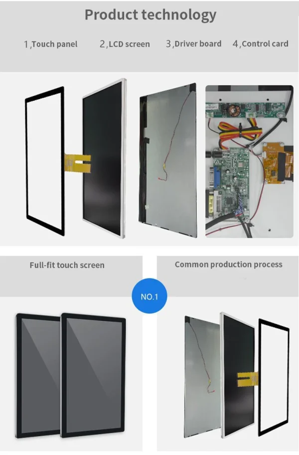 TouchWo 27 32 inch Windows/Android OS Capacitive Touch Screen Pc Touchscree Self Service Ticket/Payment/Ordering Kiosk - Image 18