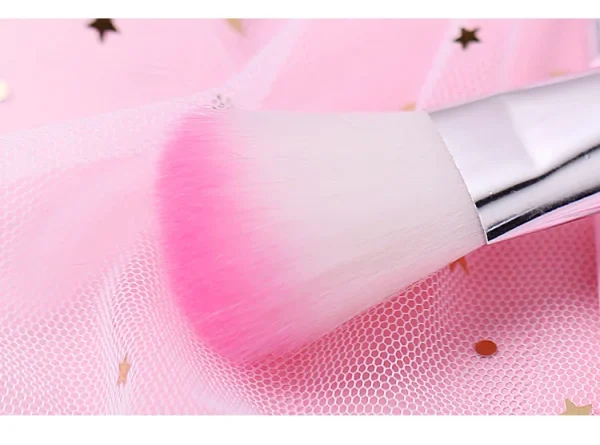 Hello Kitty Makeup Brush Set with Box Cute Fashion Blush Eyebrow Lip Eyeshadow Brush Beauty Tool Women Girls Facial Makeup Gift - Image 24