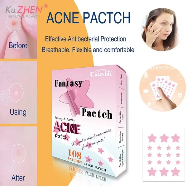 20-144patches /pack Invisible Acne Removal Pimple Patch Beauty Acne Tools Pimple Acne Concealer Face Spot Scar Care Stickers