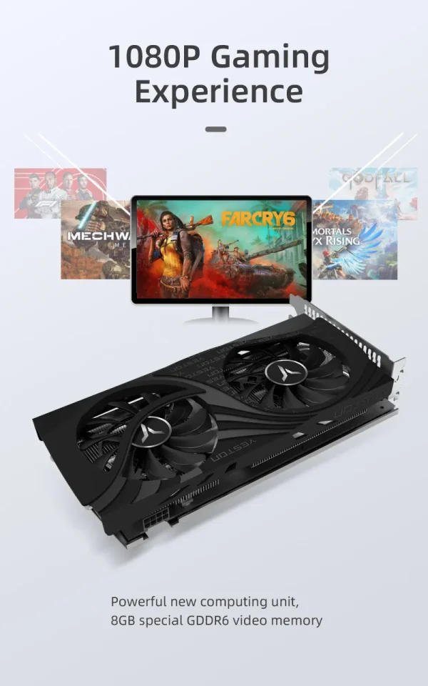 USED YESTON RADEON AMD RX 6750 GDDR6 GRE 10G D6 Graphics Card 160bit rx6750 AMD Graphic Card for PC Gaming видеокарты - Image 17